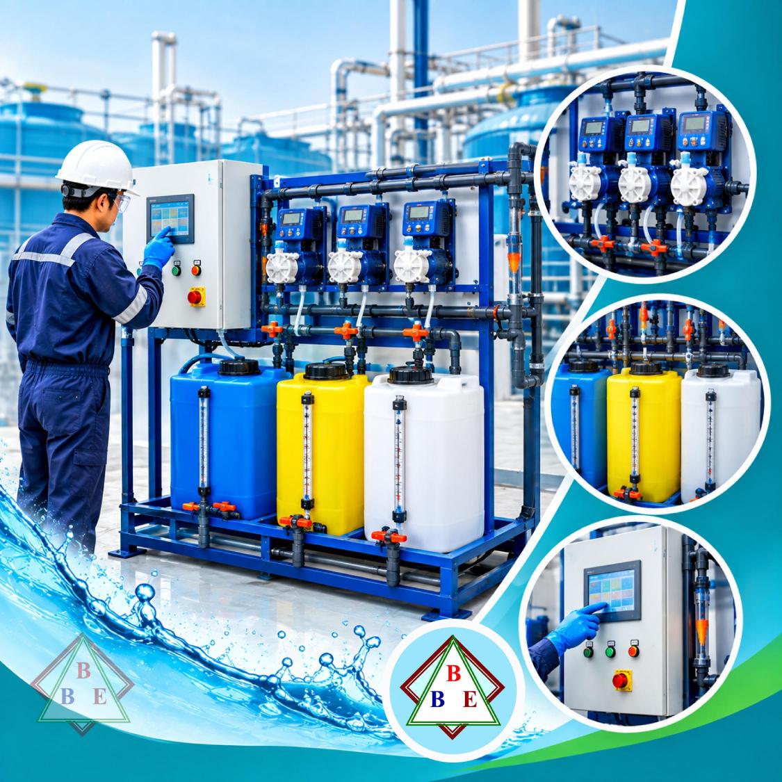 Automatic Chemical Dosing System Installation image