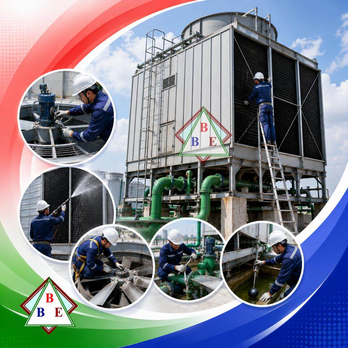 Cooling Tower Repair, Troubleshooting, Maintenance image