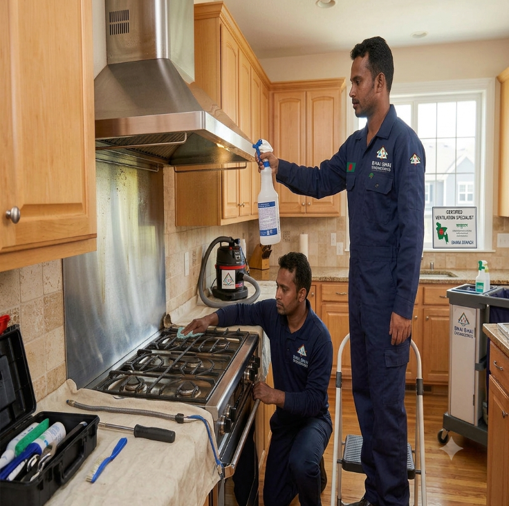 Residential Kitchen Hood Cleaning Service image